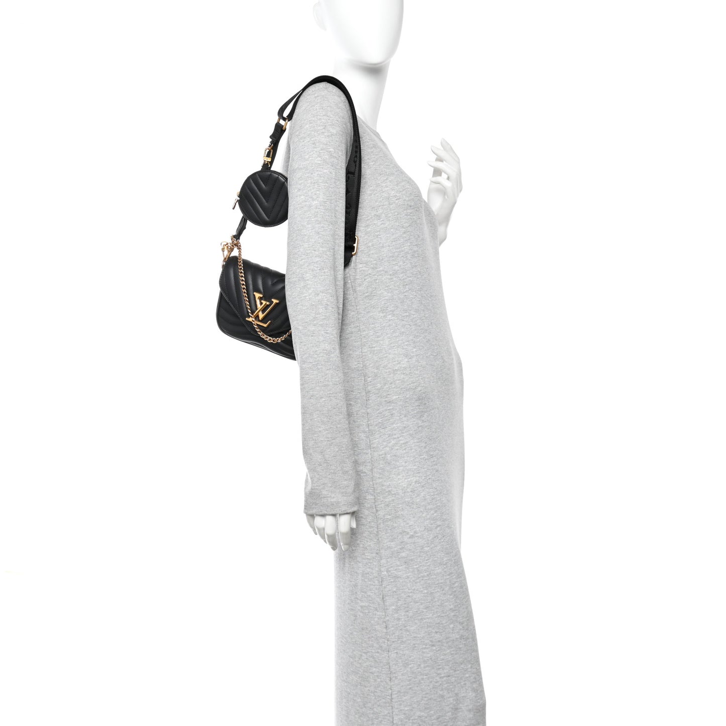 Calfskin New Wave Multi Pochette Black