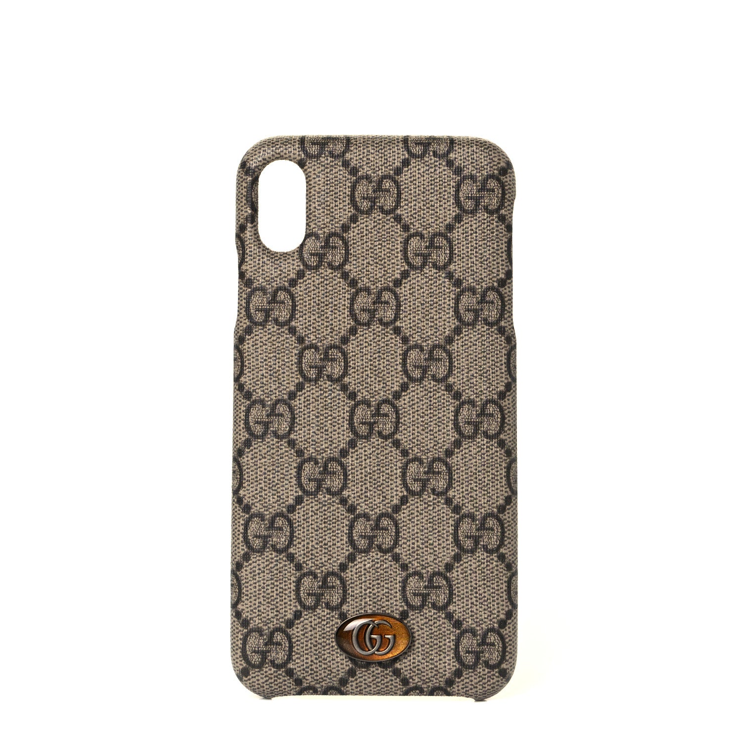 Gucci GG Supreme Monogram Ophidia iPhone XS Max Case 1 of 5