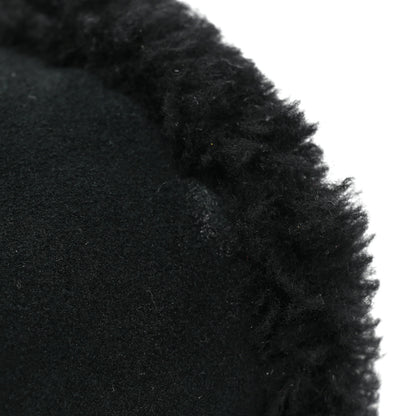 Telfar X UGG Suede Shearling Small Shopping Bag Black 8 of 10