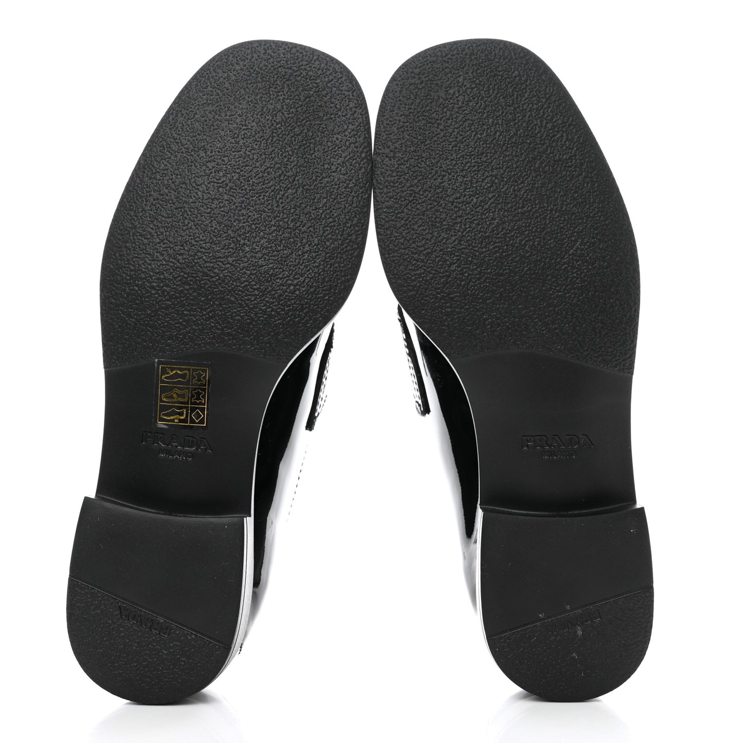 Vernice Triangle 25mm Loafers 35 Black