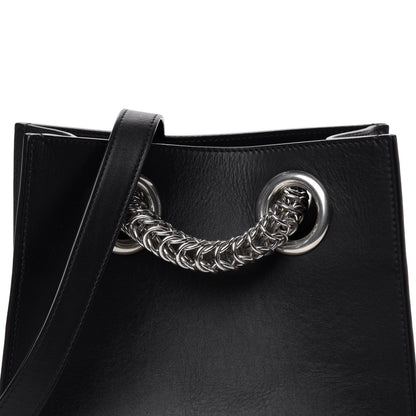 Alexander Wang Smooth Calfskin Genesis Box Chain Bag Black 11 of 11