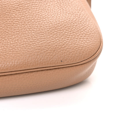 Gucci Pebbled Calfskin Medium Soho Flap Crossbody Camelia 11 of 11
