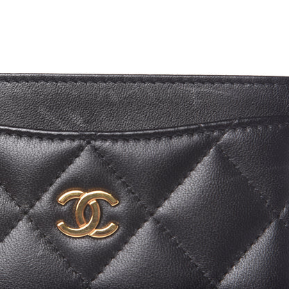 Chanel Lambskin Quilted Card Holder Black 9 of 11