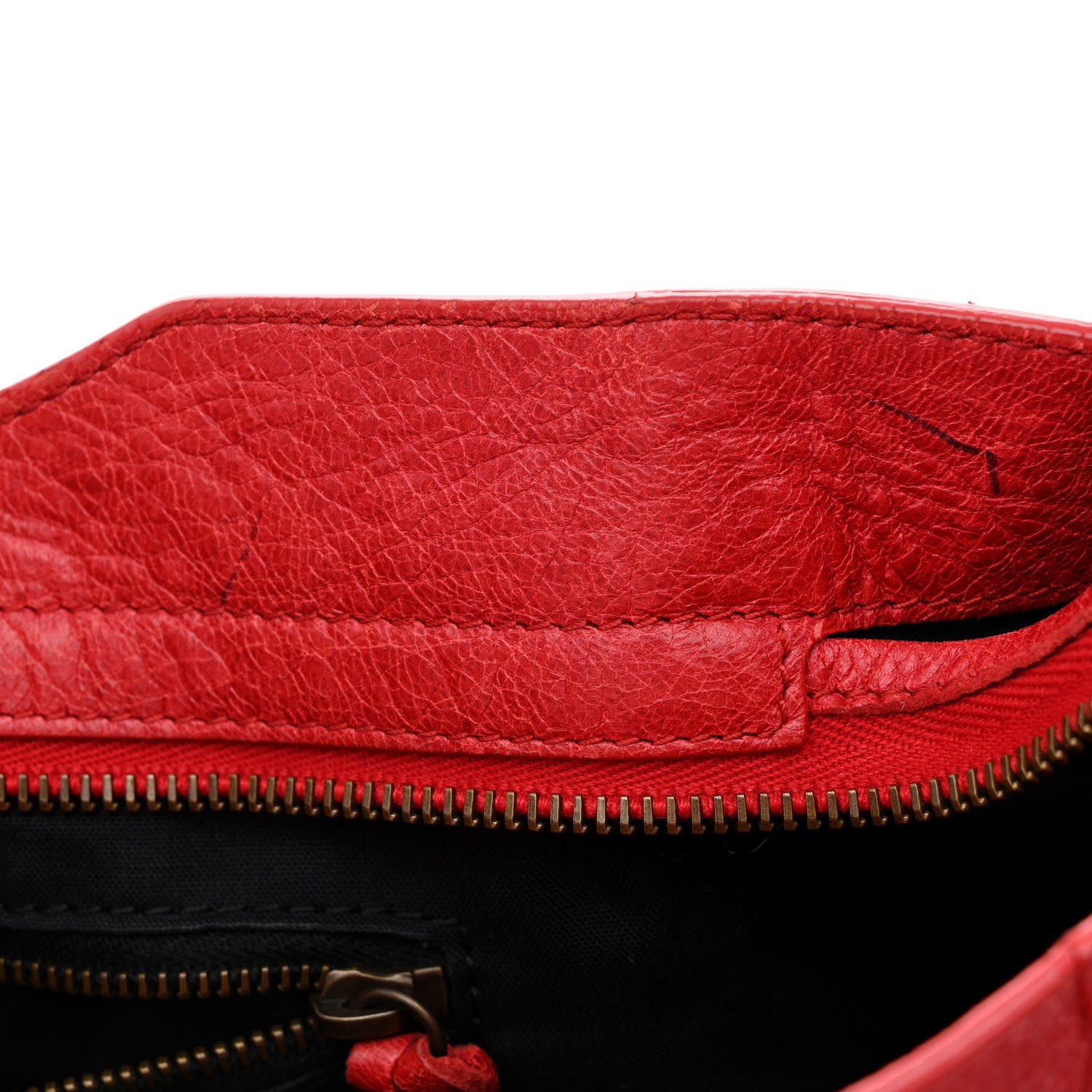 Balenciaga Agneau Classic Hardware City Coquelicot 11 of 11