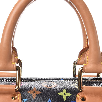 Louis Vuitton Monogram Multicolor Speedy 30 Black 7 of 11