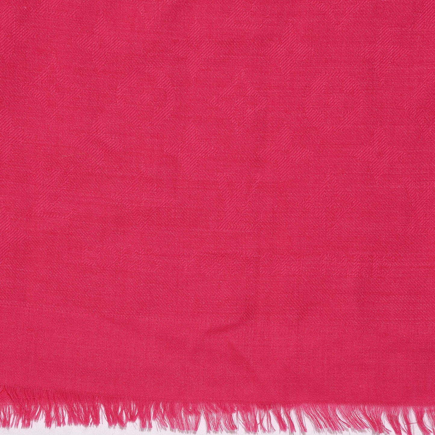 Cotton Silk Monogram Shawl Pink