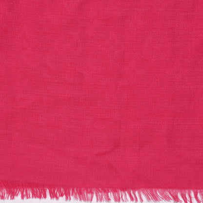 Louis Vuitton Cotton Silk Monogram Shawl Pink 4 of 4