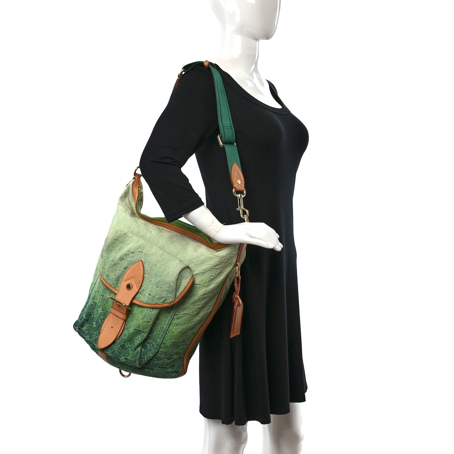 Denim Sunburst PM Messenger Vert