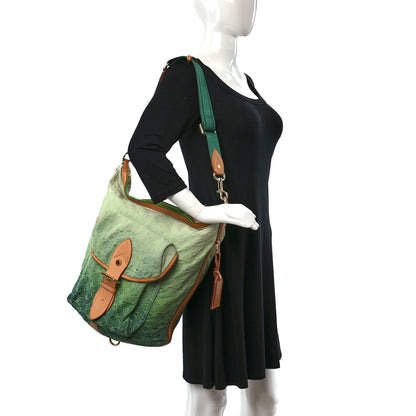 Louis Vuitton Denim Sunburst PM Messenger Vert 3 of 15
