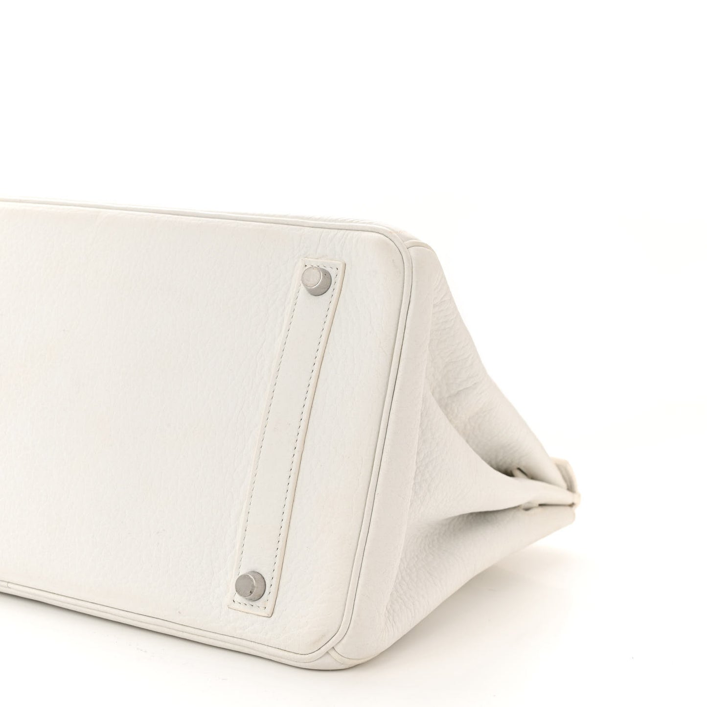 Taurillon Clemence Birkin 35 White