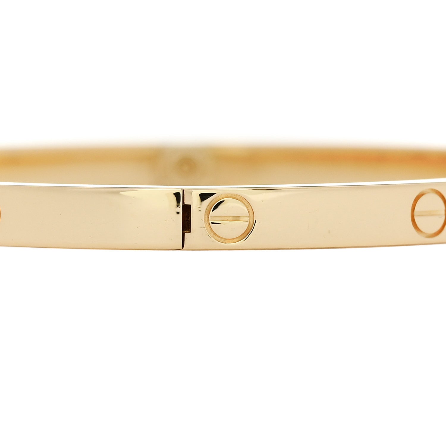 Cartier 18K Yellow Gold Small LOVE Bracelet 16 5 of 8