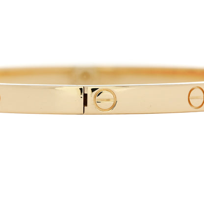 Cartier 18K Yellow Gold Small LOVE Bracelet 16 5 of 8