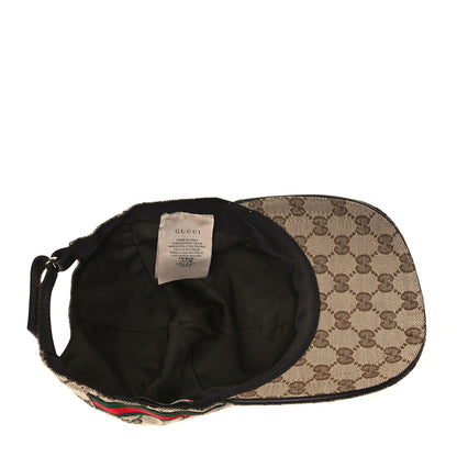 Gucci Monogram Web Baseball Hat M Beige Cocoa 6 of 8