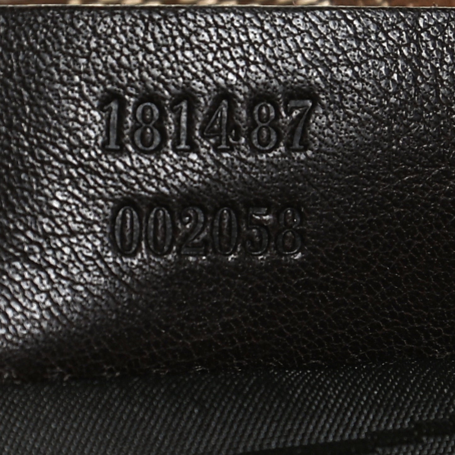 Crystal Monogram Duchessa Boston Bag Brown