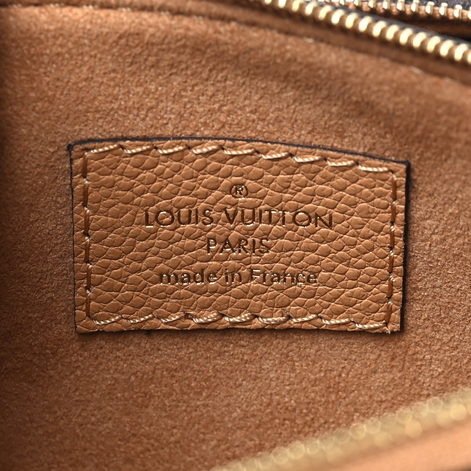 Louis Vuitton Empreinte Monogram Giant Multi Pochette Accessories Arizona Creme 7 of 10
