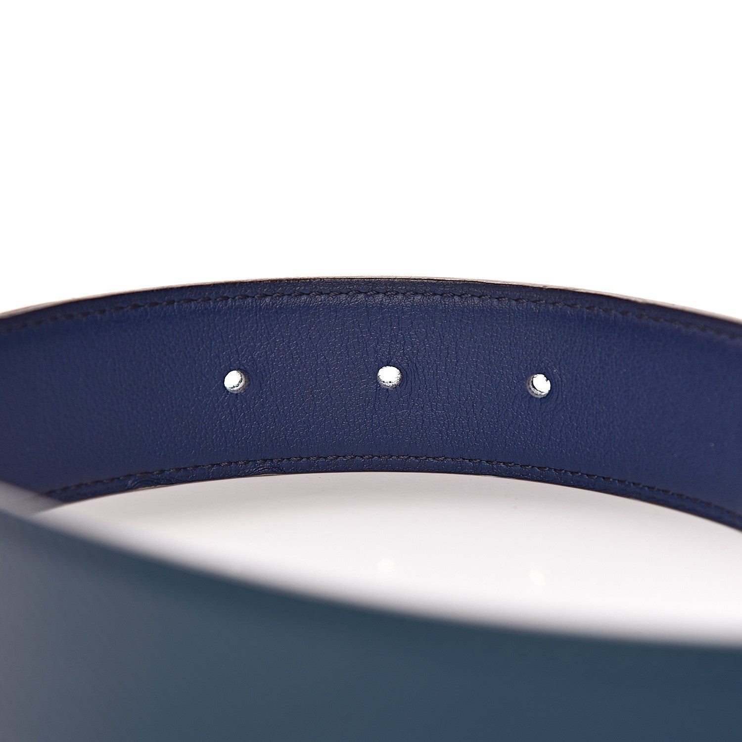 Hermes Epsom Swift H Belt 90 Colvert Bleu Saphir 5 of 11