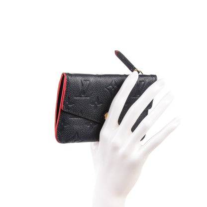 Louis Vuitton Empreinte Key Pouch Marine Rouge 2 of 6