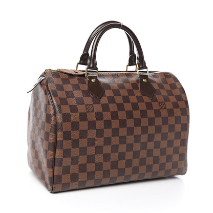 Louis Vuitton Damier Ebene Speedy 30 3 of 10