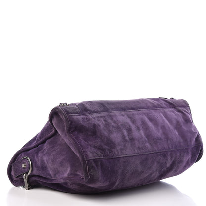 Balenciaga Baby Daim Suede Classic Silver Hardware City Purple 5 of 20