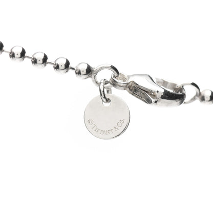 Tiffany Sterling Silver Long Return to Tiffany Heart Pendant Necklace 4 of 5