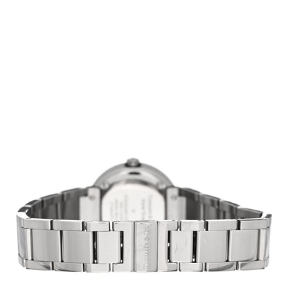 Tiffany Stainless Steel Diamond Pave 24mm Atlas 2-Hand Quartz Watch 3 of 5
