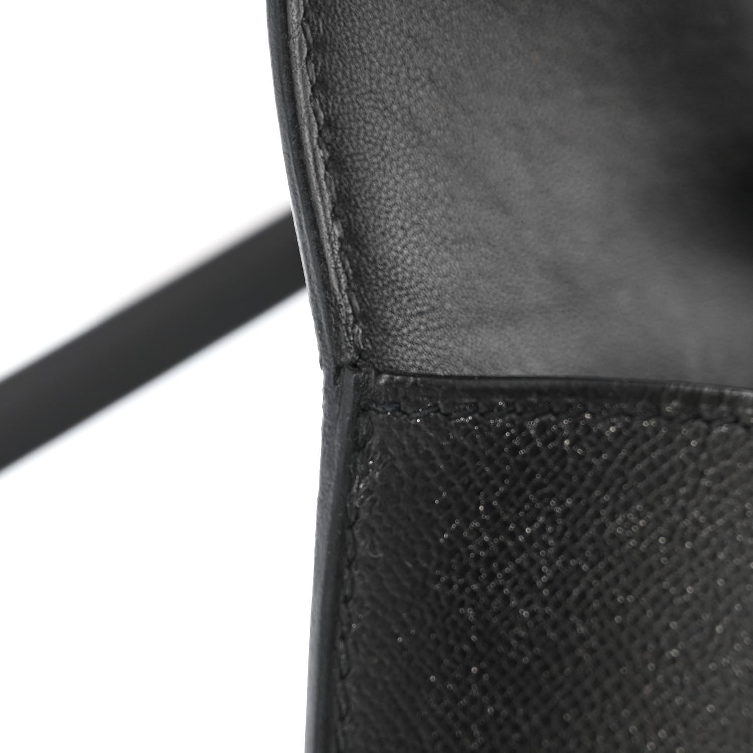 Hermes Madame Calfskin Lizard Constance 24 Black Ombre 11 of 12