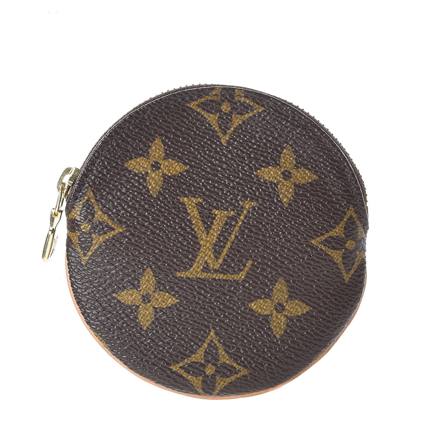 Monogram Round Coin Purse
