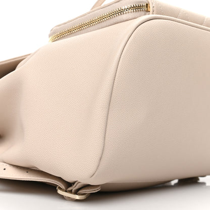 Chanel Caviar Quilted Business Affinity Backpack Beige 9 of 10