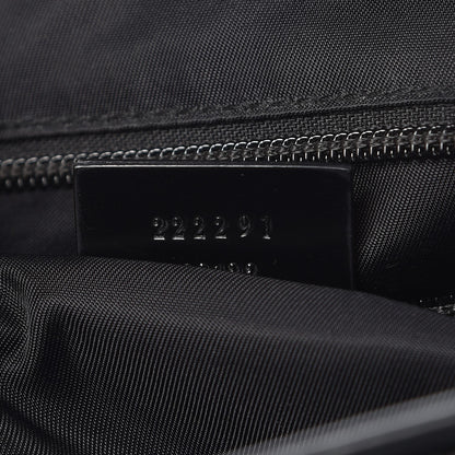 Gucci Coated Canvas Interlocking G Large Flap Messenger Bag Black 7 of 11
