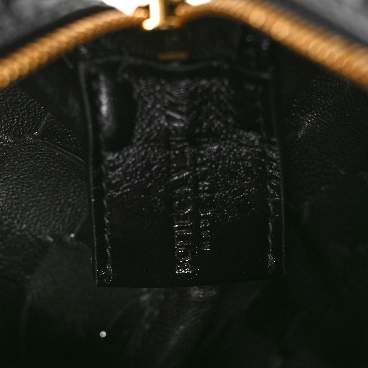 Nappa Intrecciato Metallic Knot Mini Loop Camera Bag Black