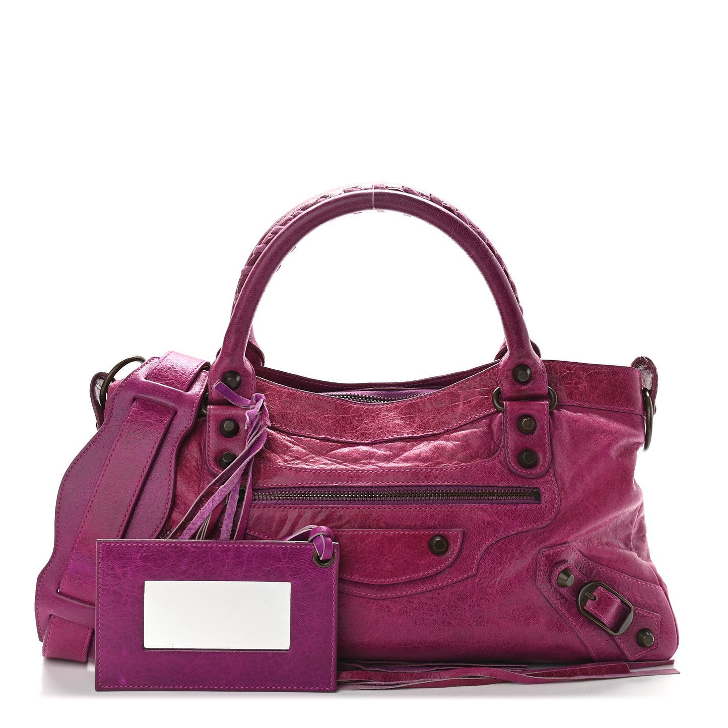 Agneau Classic Hardware First Magenta
