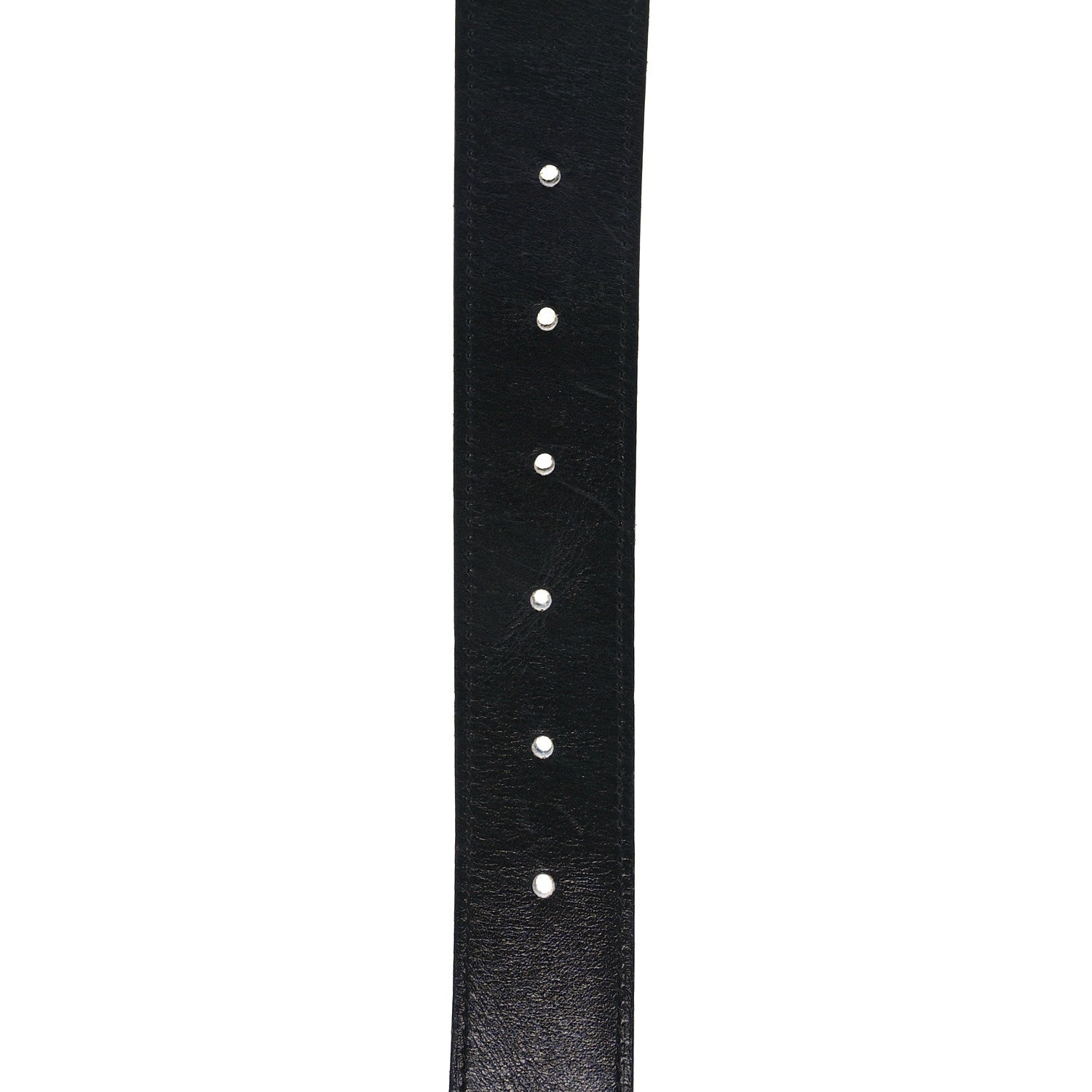 Hermes Box Togo 32mm Guilloche H Belt 85 Blue Jean Black 5 of 6
