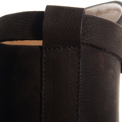 Hermes Nubuck Bardigiano Boots 37.5 7 of 9