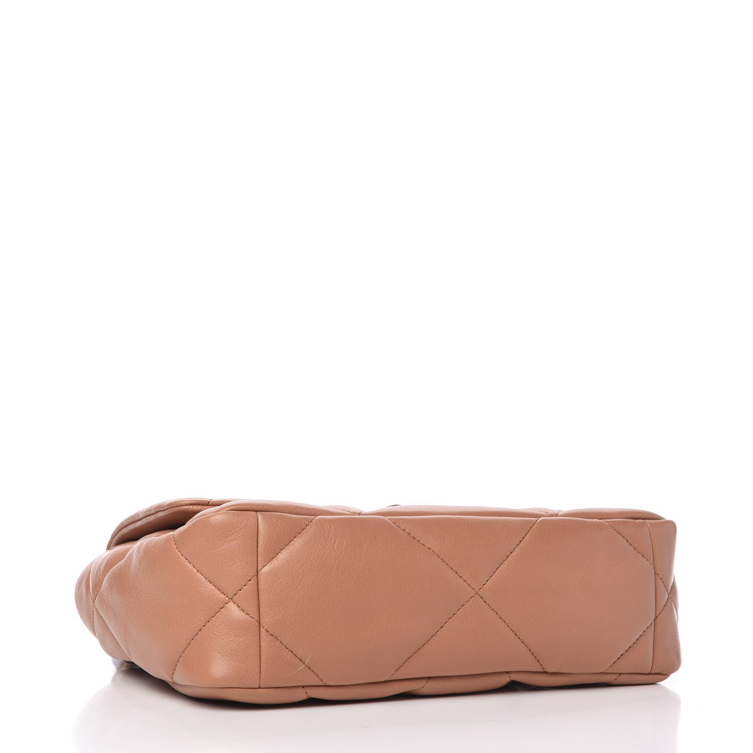 Chanel Lambskin Quilted Medium Chanel 19 Flap Brown 4 of 11