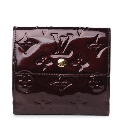 Louis Vuitton Vernis Elise Wallet Amarante 1 of 9