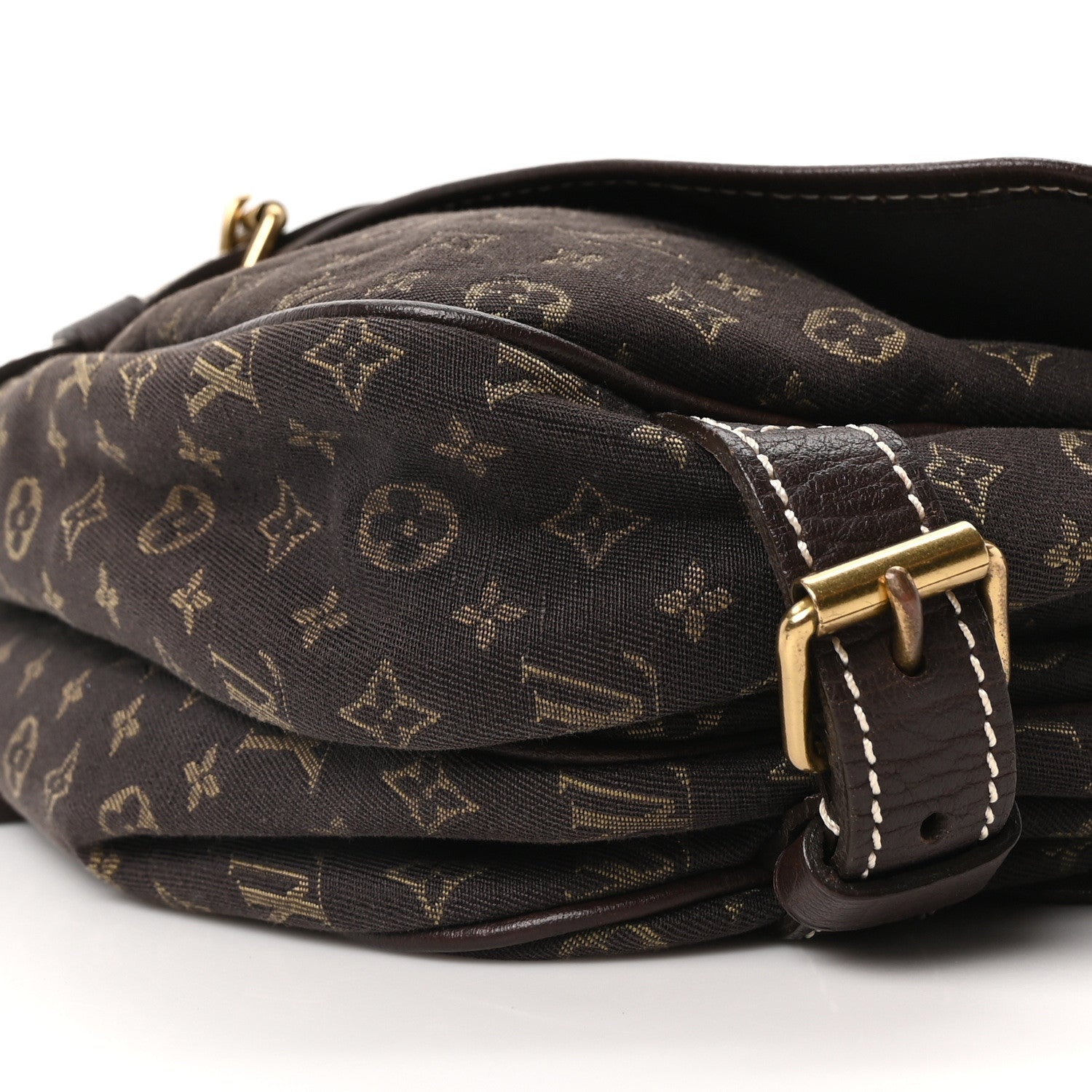 Louis Vuitton Monogram Mini Lin Saumur Ebene 9 of 9