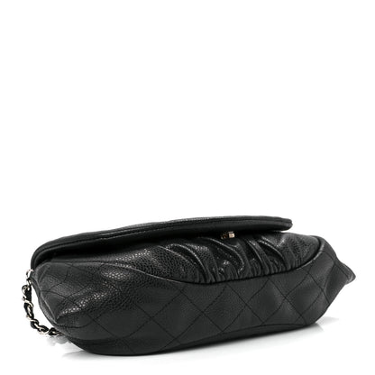 Chanel Caviar Half Moon Wallet On Chain WOC Black 4 of 12
