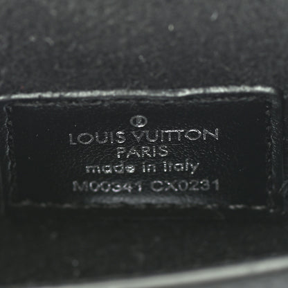 Louis Vuitton Monogram Eclipse Taiga Earphones Pouch Bag Charm 5 of 5