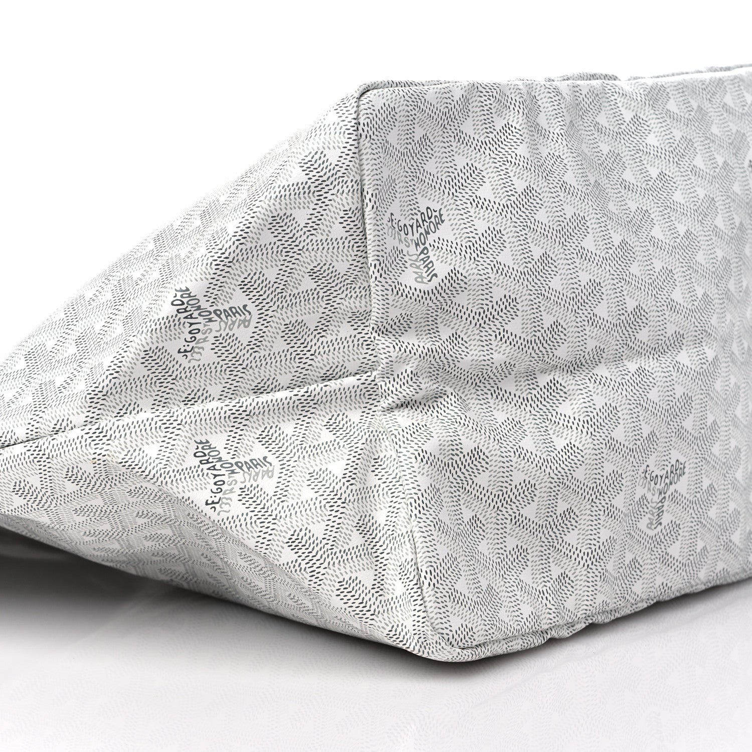 Goyard Goyardine Saint Louis GM White 8 of 9