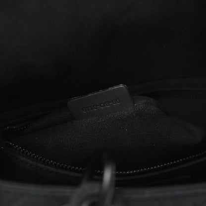 Christian Dior Ultra Matte Calfskin Cannage Medium Lady Dior Black 7 of 10