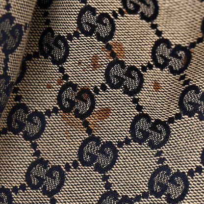 Gucci Monogram Calfskin Large Sukey Tote Navy 12 of 13