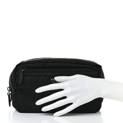 Prada Nylon Cosmetic Pouch Black 2 of 13