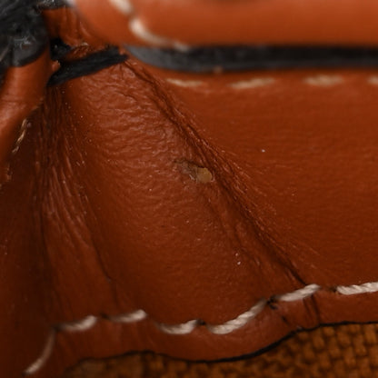 Celine Triomphe Canvas Calfskin Ava Shoulder Bag Tan 13 of 13
