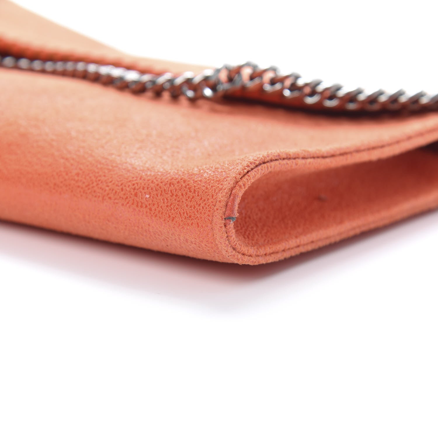 Stella McCartney Shaggy Deer Mini Falabella Crossbody Bag Orange 10 of 10