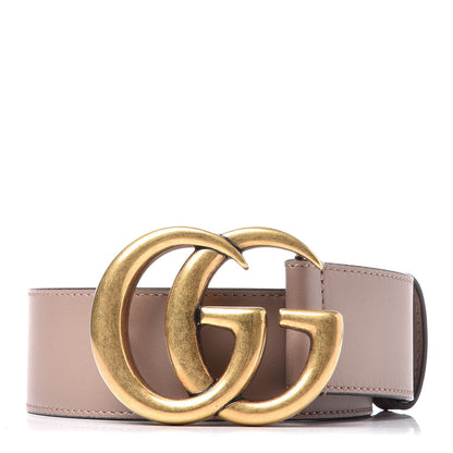 Gucci Calfskin Double G 40mm Belt 85 34 Porcelain Rose 1 of 6