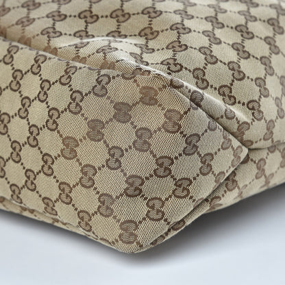 Gucci Monogram Large Horsebit Chain Hobo Dark Brown 9 of 9