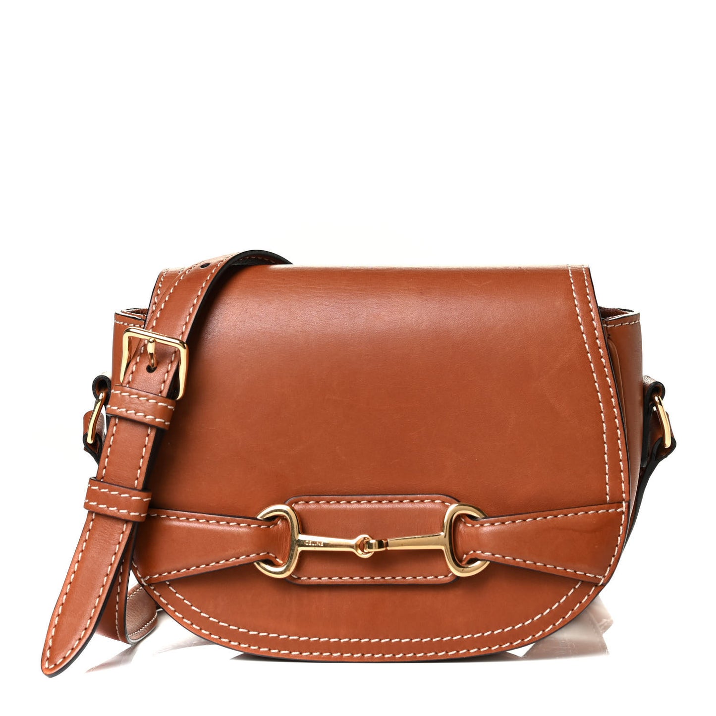 Natural Calfskin Small Crecy Bag Tan