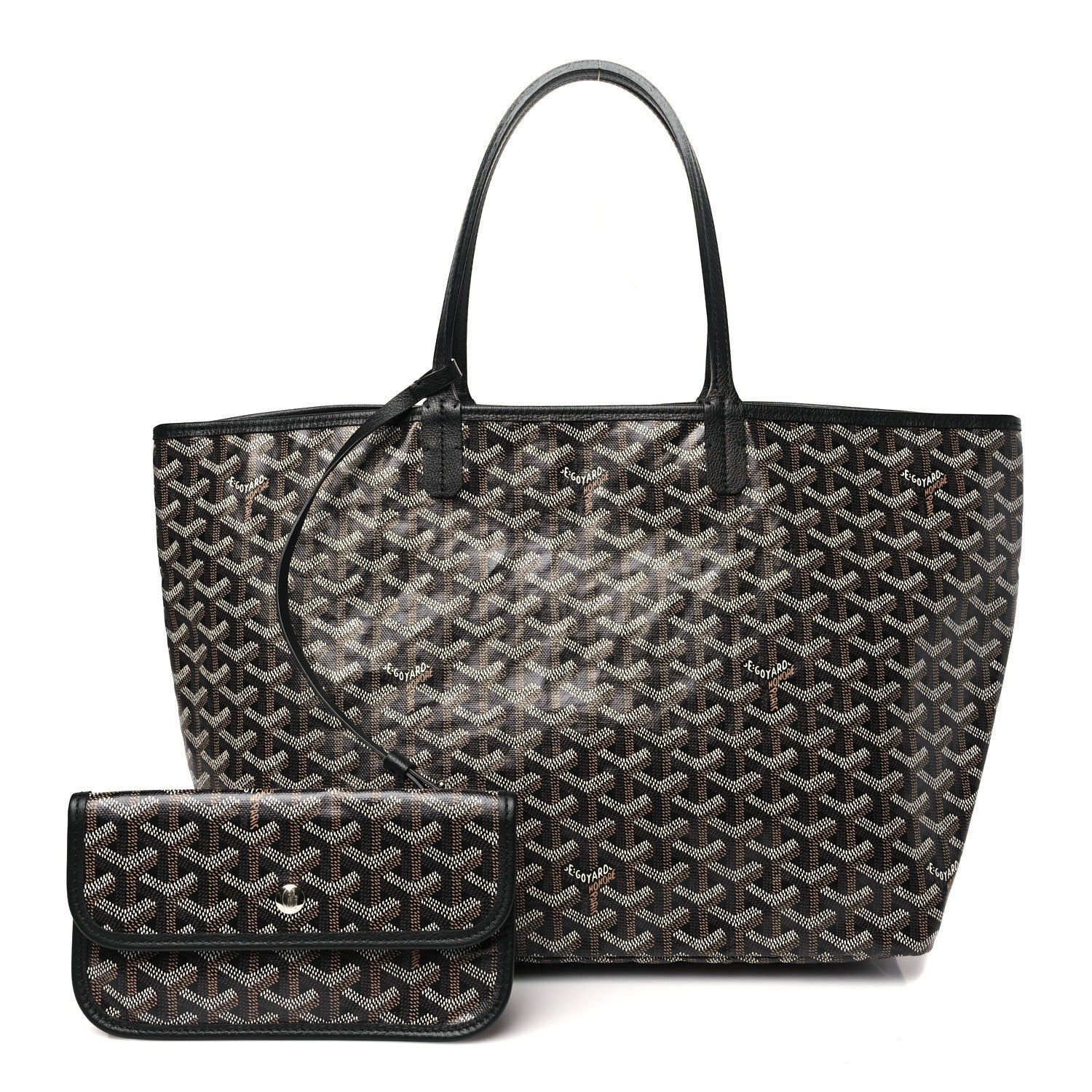 Goyard Goyardine Saint Louis PM Black 3 of 10