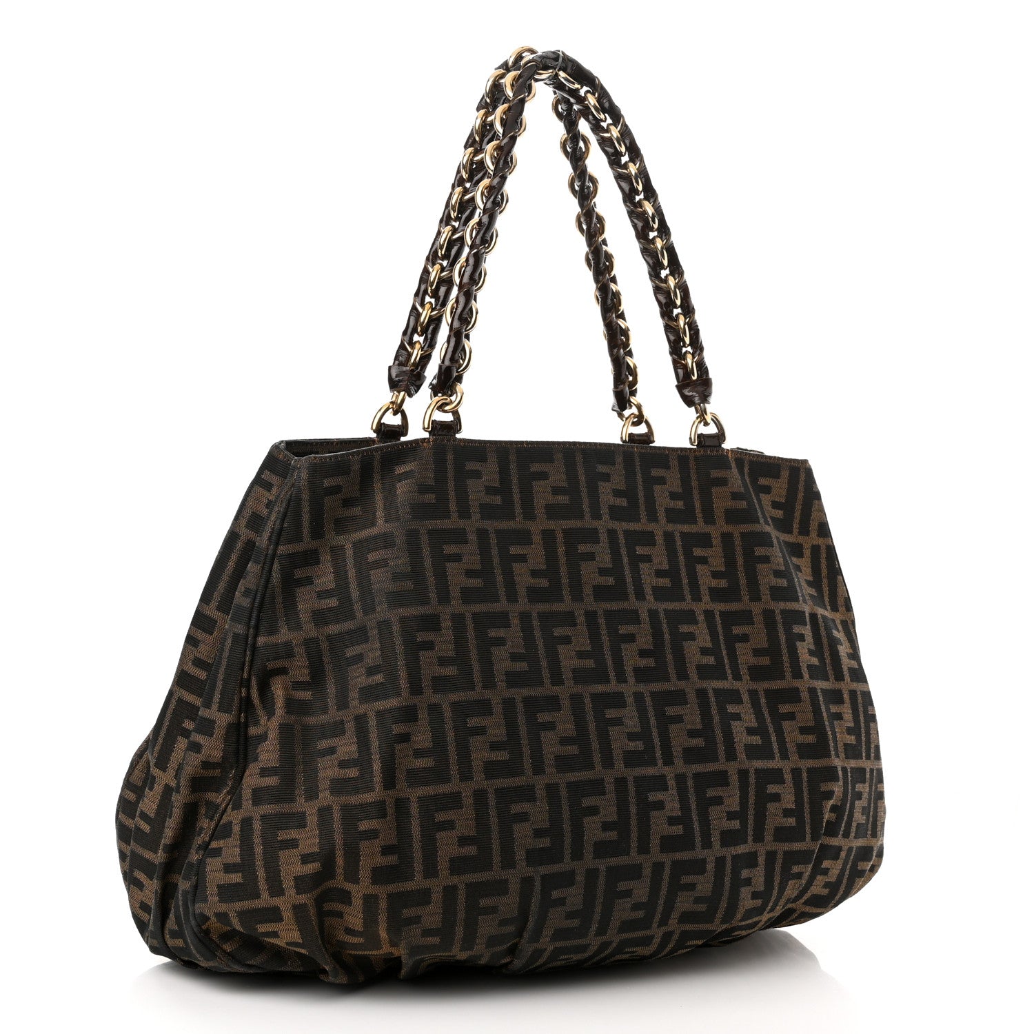 Fendi Zucca Mia Tote Tobacco 3 of 13