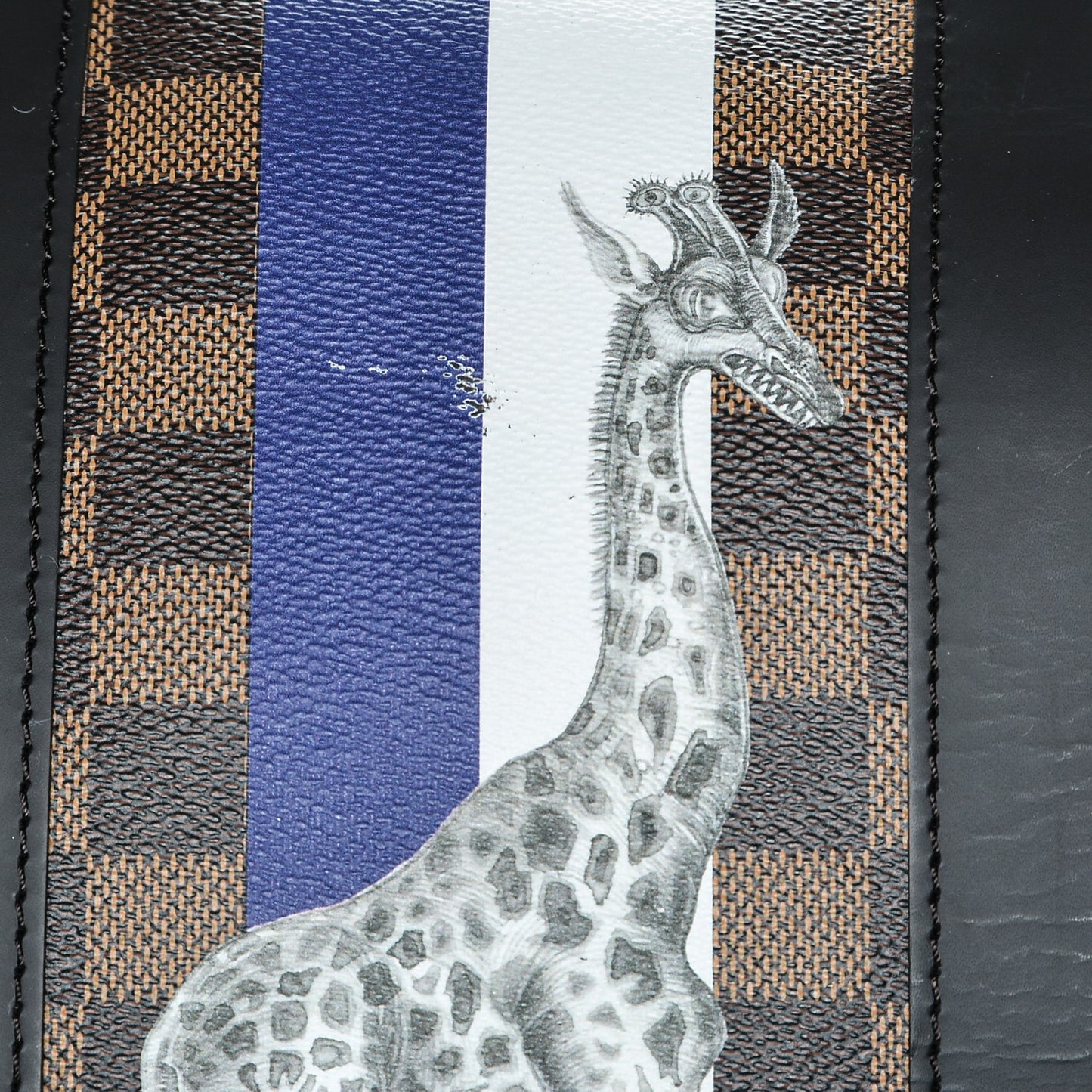 Savane Damier Ebene Keepall Bandouliere 45